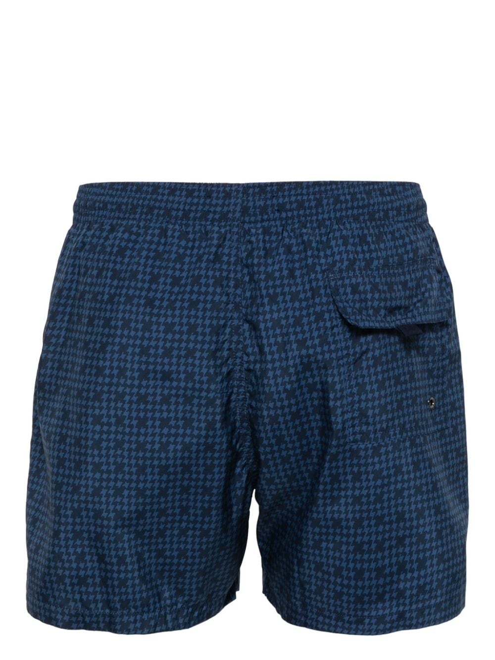 houndstooth swim shorts - 2