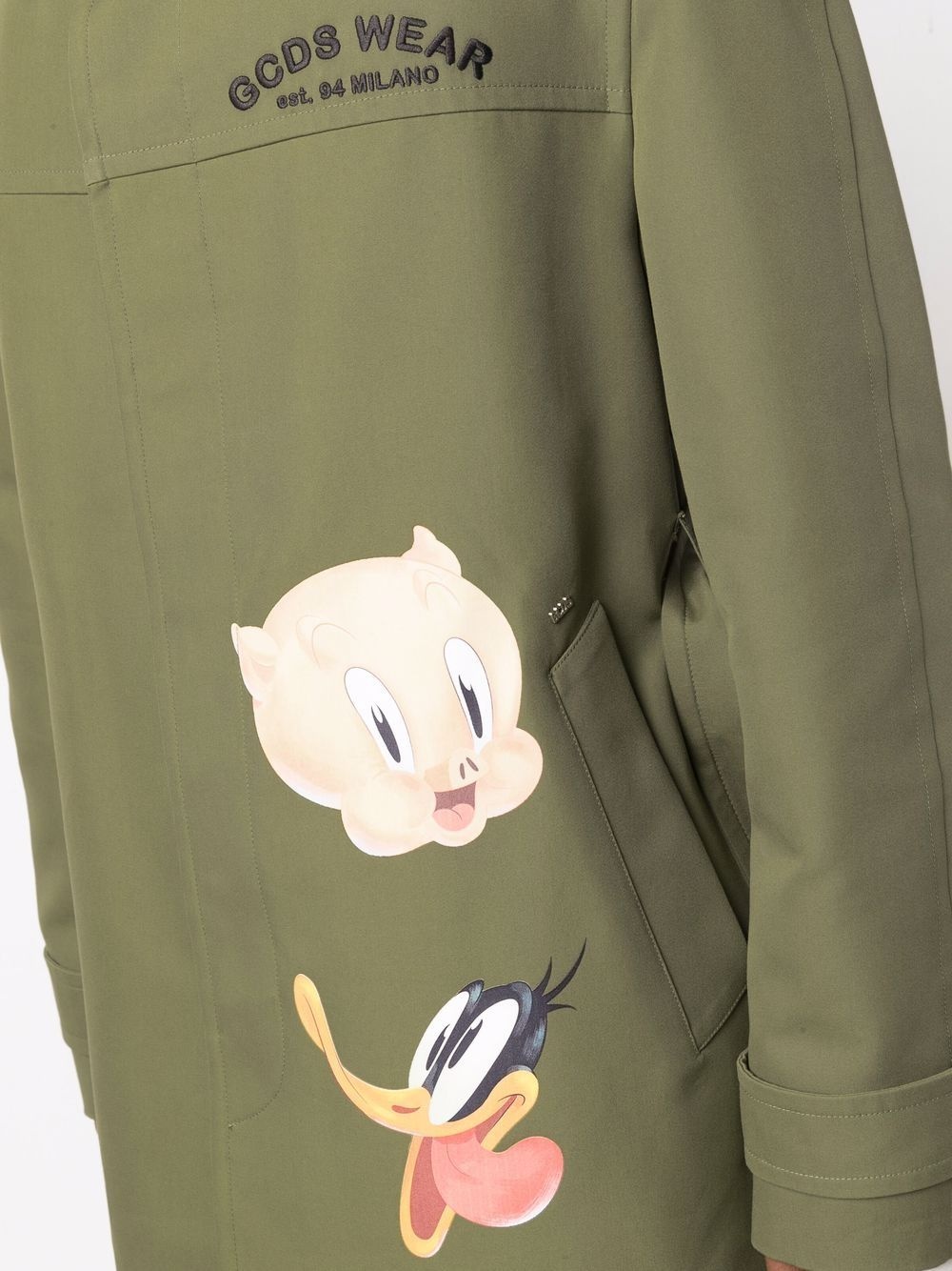 x Looney Tunes™ long-sleeved trench coat - 5