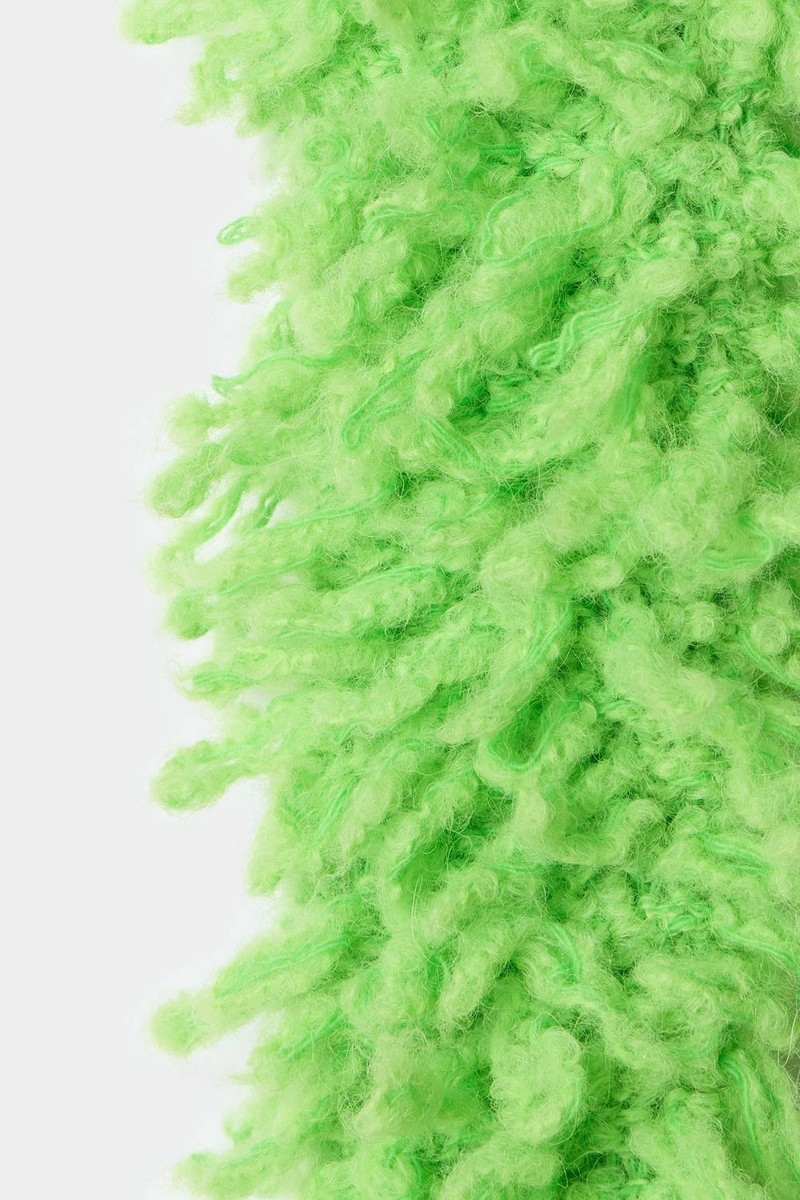 FRINGE TOP / acid green 5