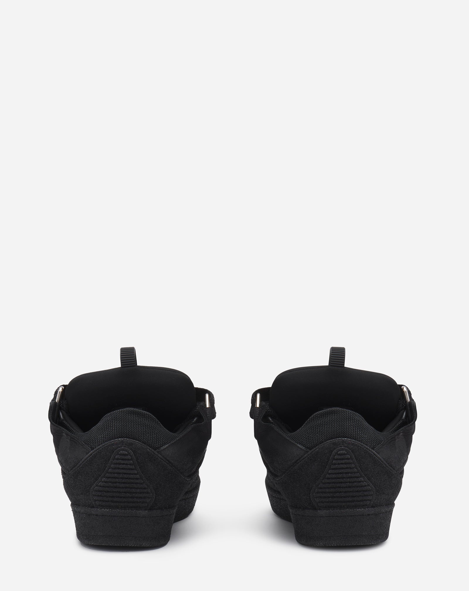 LEATHER CURB SNEAKERS - 4
