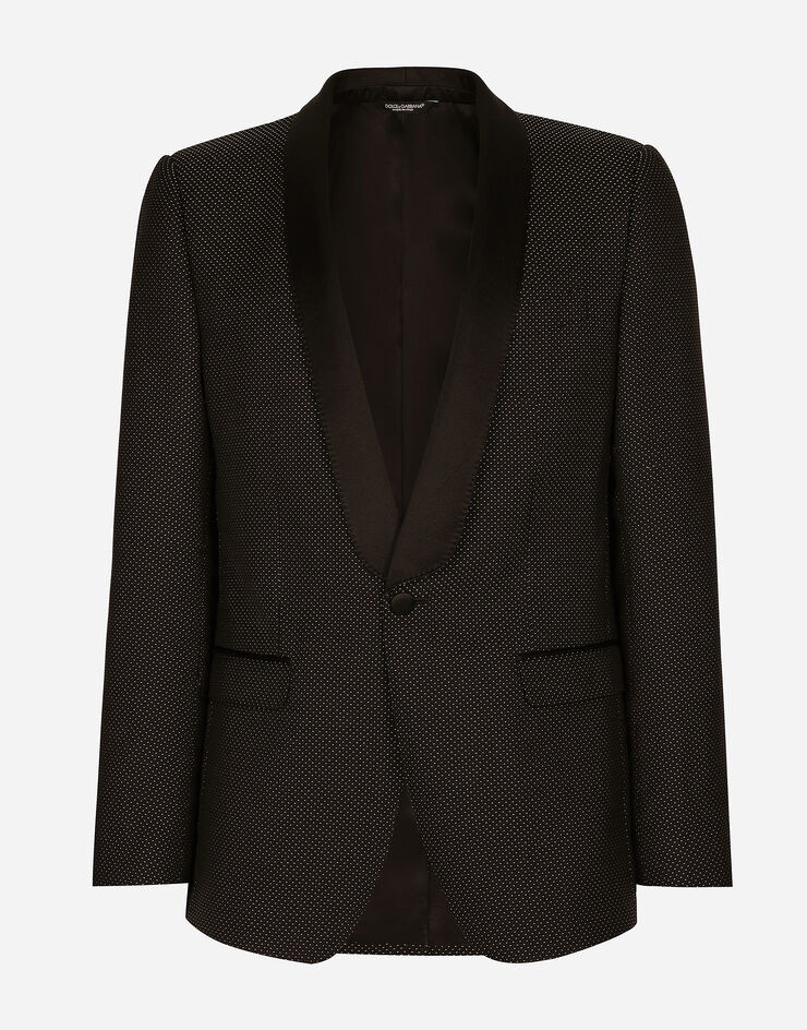 Stretch wool Martini-fit tuxedo suit - 1