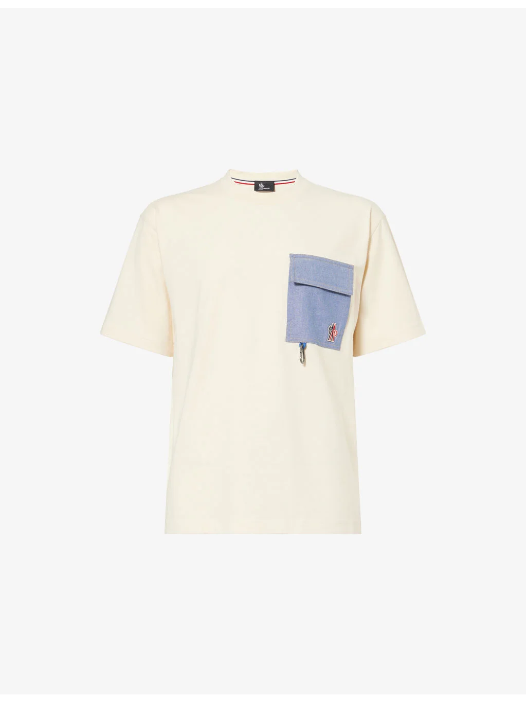 Patch-Pocket Oversized Cotton-Jersey T-Shirt - 1