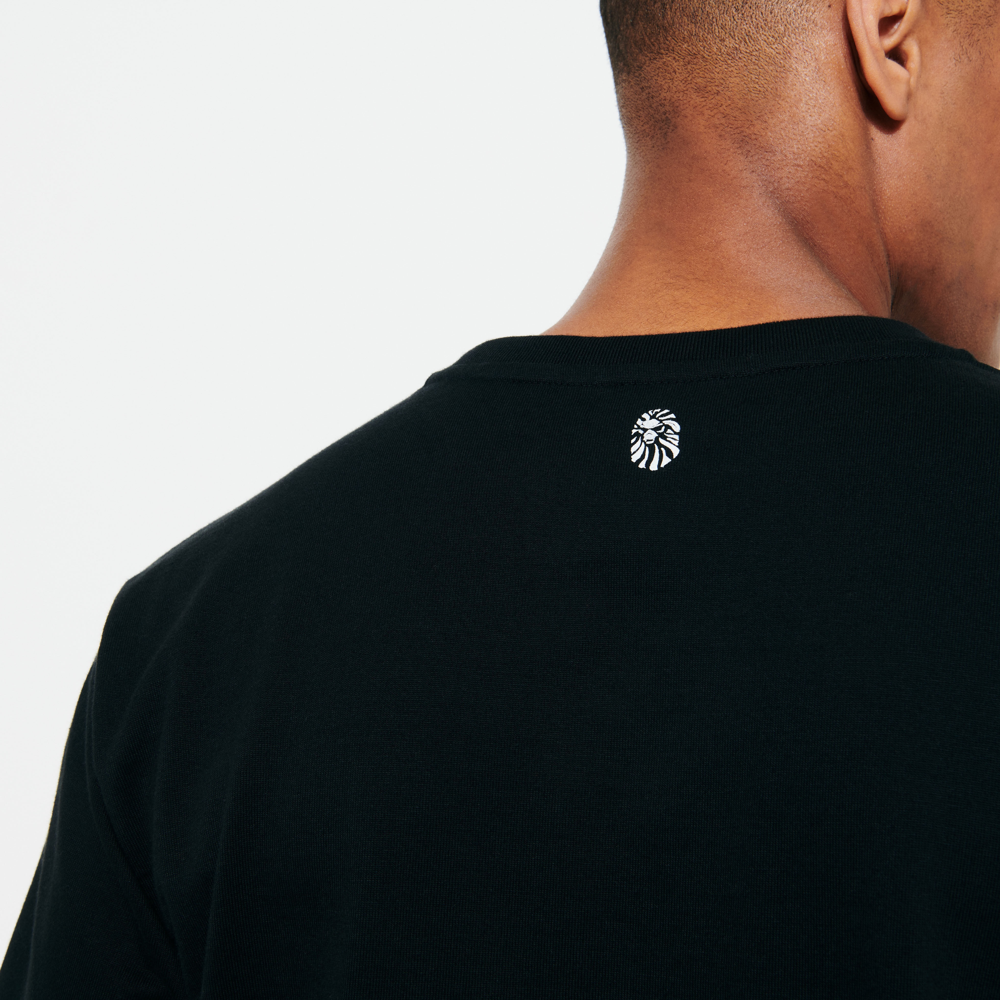 Men T-Shirt Bandana Logo Printed - Vilebrequin x BAPE® BLACK - 6