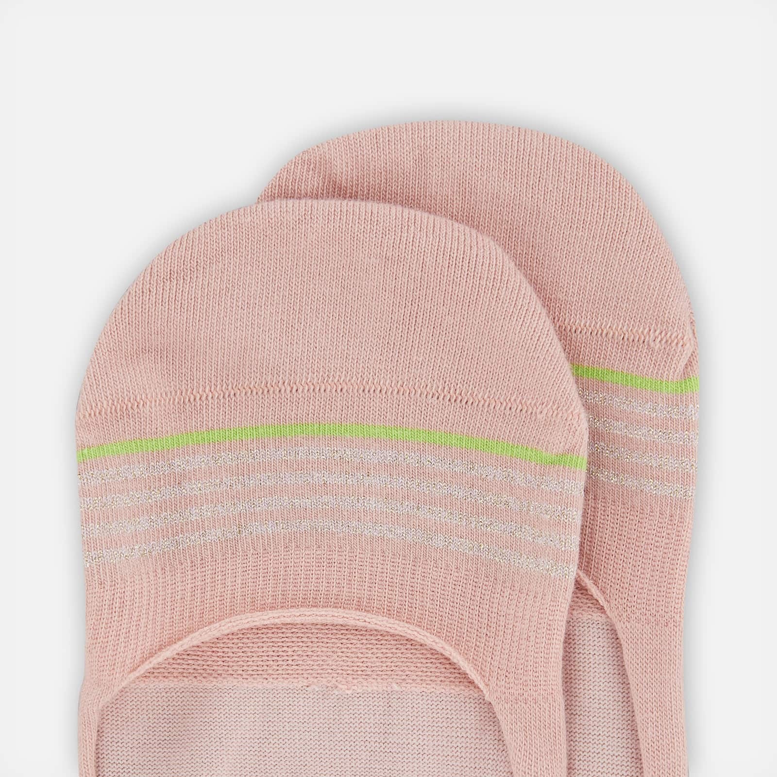 Solid Color Footlets Pink - 2
