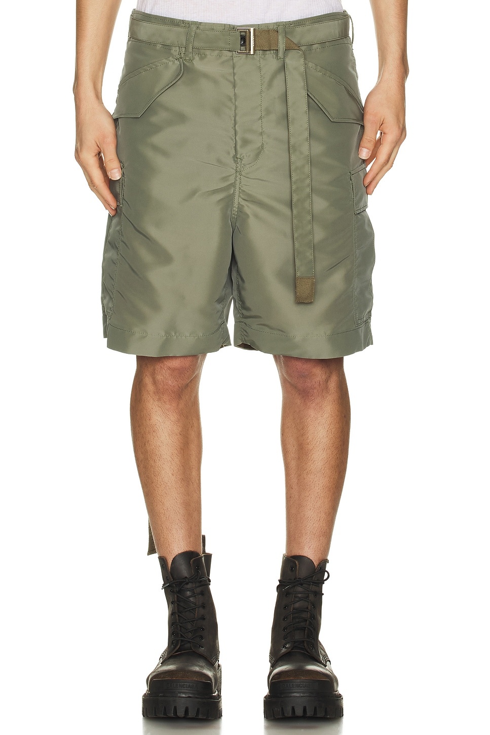 Nylon Twill Shorts - 3