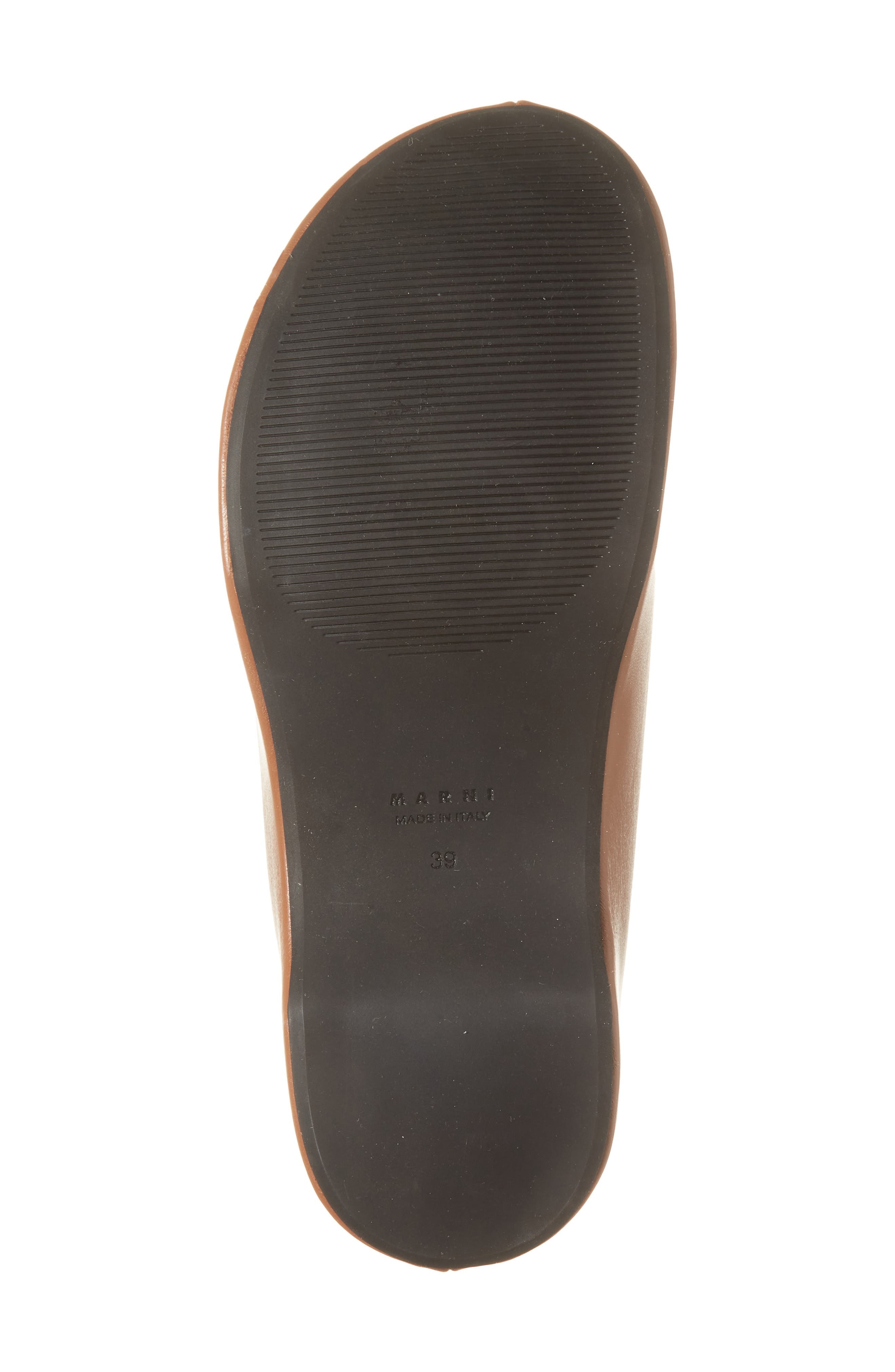 Marni Chunky Platform Clog in Wood at Nordstrom - 6
