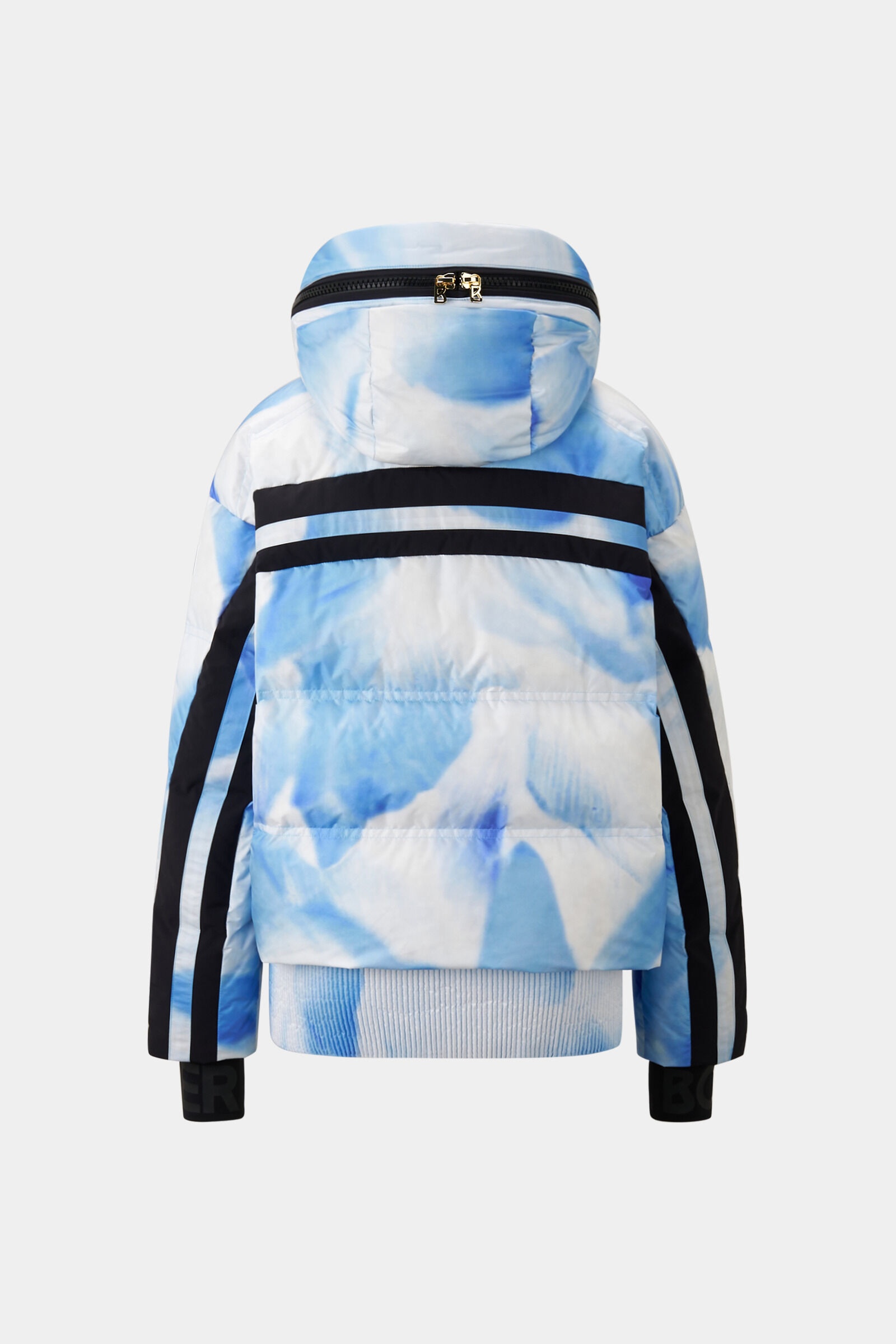 Kelly Down ski jacket in Blue/off-white - 3