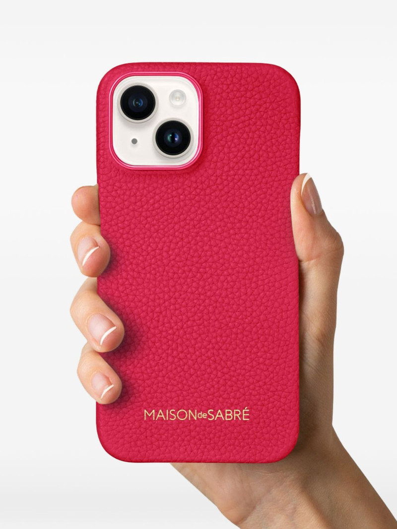 logo-lettering iPhone 15 case 4