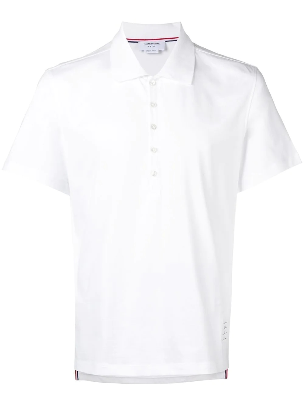 classic button polo shirt - 1