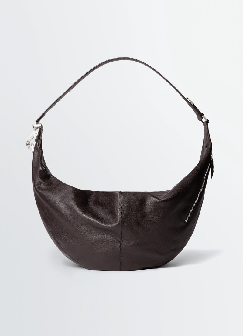 LARGE QUIVER CLIP BAG IN LEATHER - 1