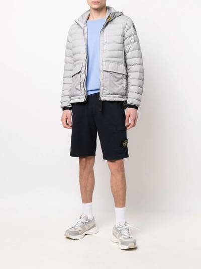 Stone Island Compass-patch track shorts outlook