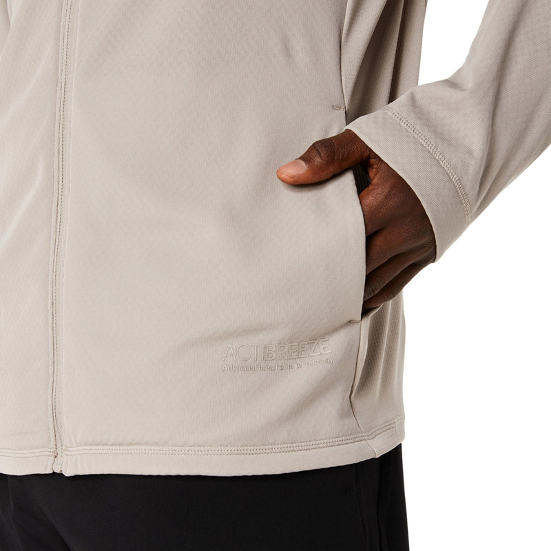 ACTIBREEZE JACQUARD GRID FULL ZIP JACKET 7