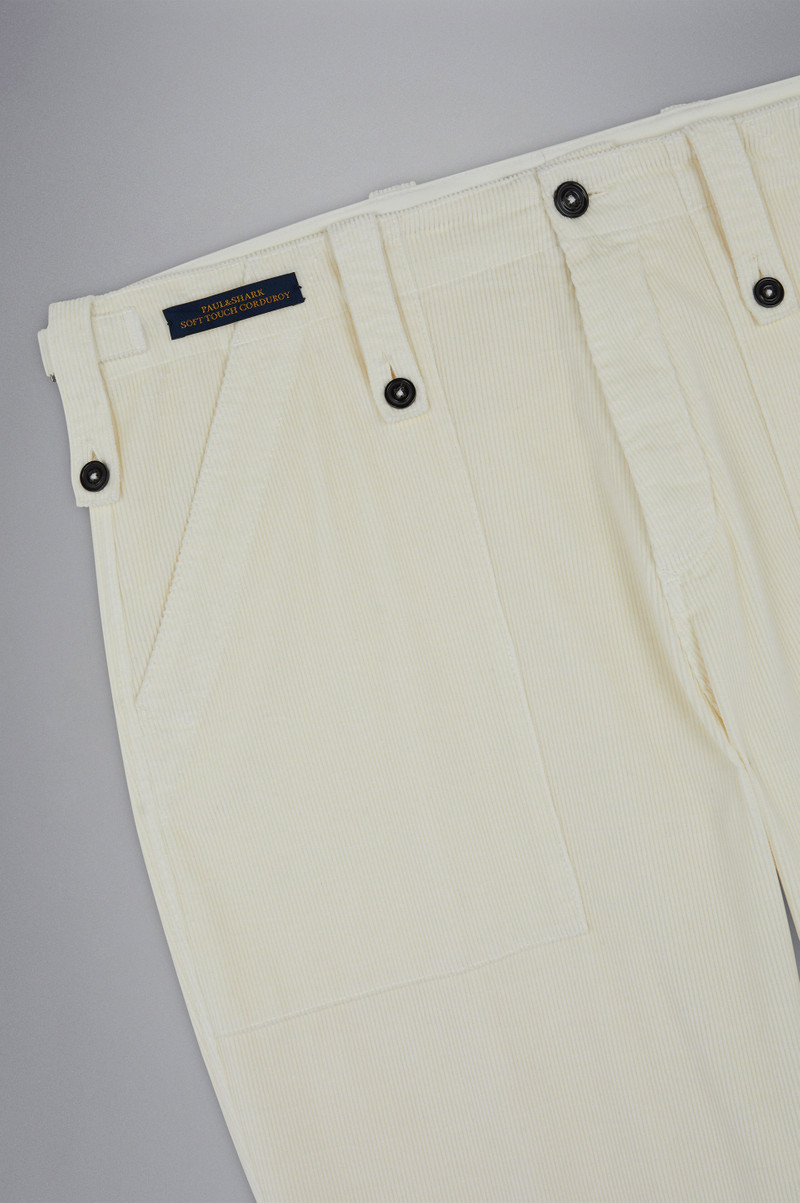 VELVET CARGO TROUSERS 5