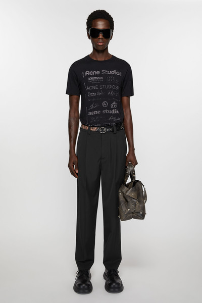 Acne Studios Tailored trousers - Black outlook