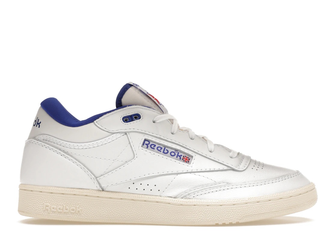 Reebok Club C Mid II Vintage White Bright Cobalt - 1