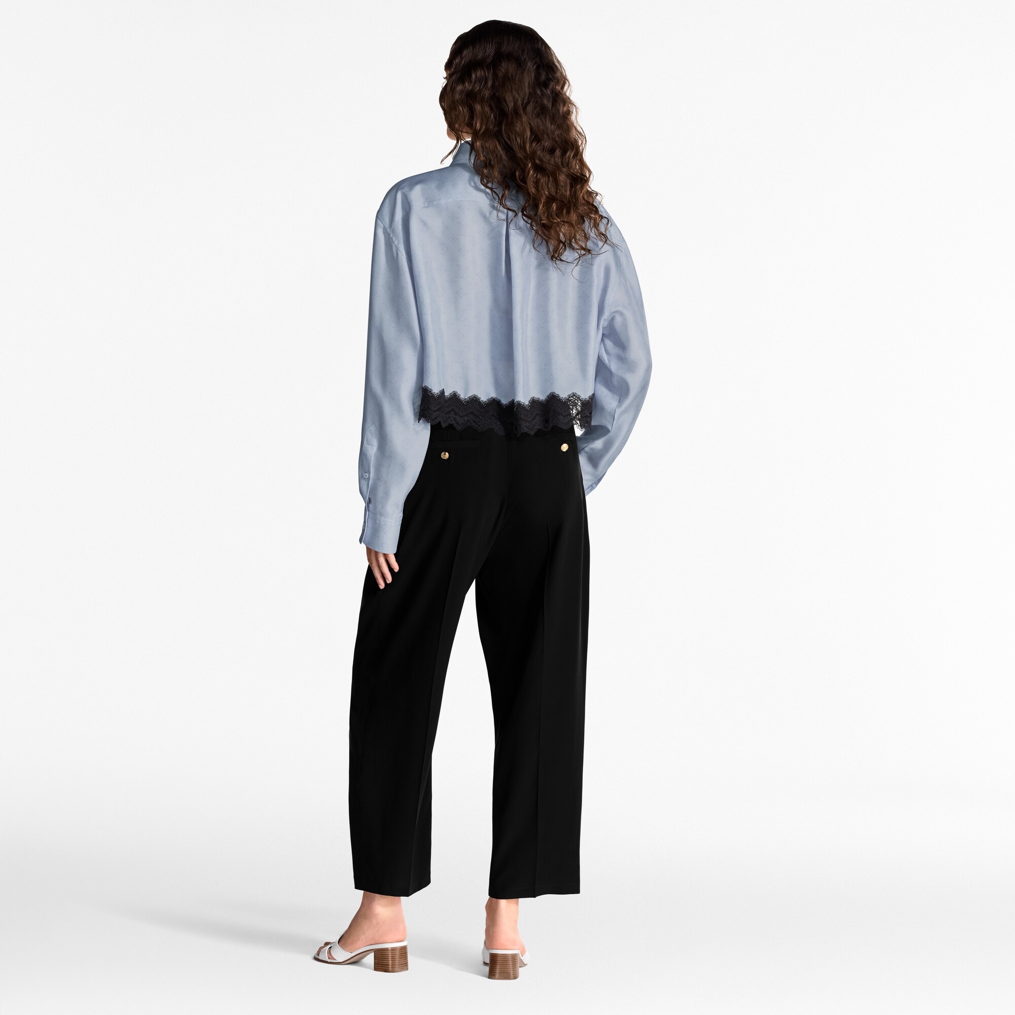 Mahina Lace Trim Shirt - 3
