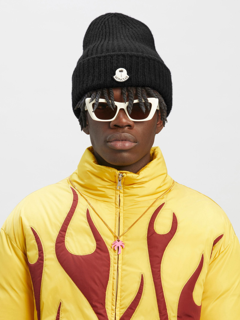 Moncler 8 MONCLER PALM ANGELS TRICOT HAT outlook
