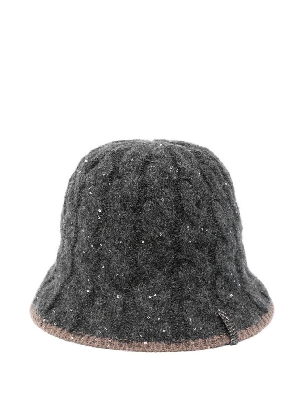Wool blend cloche - 1