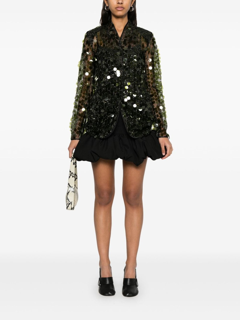 COPERNI gathered tailored mini skirt outlook