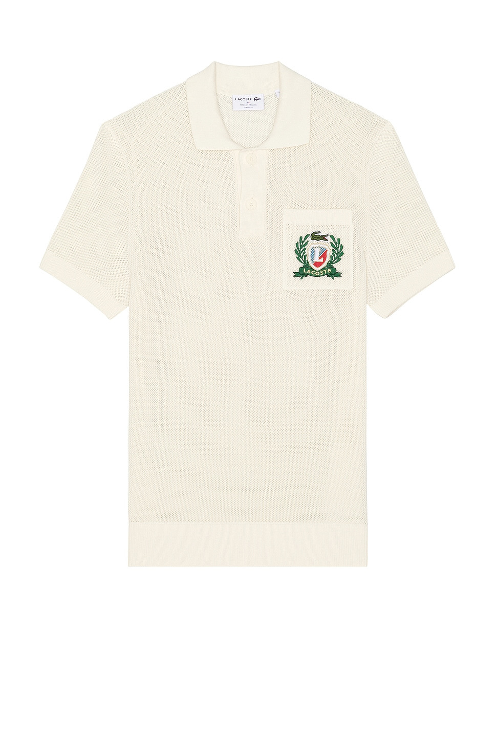 Fine Gauge Mesh Polo - 5