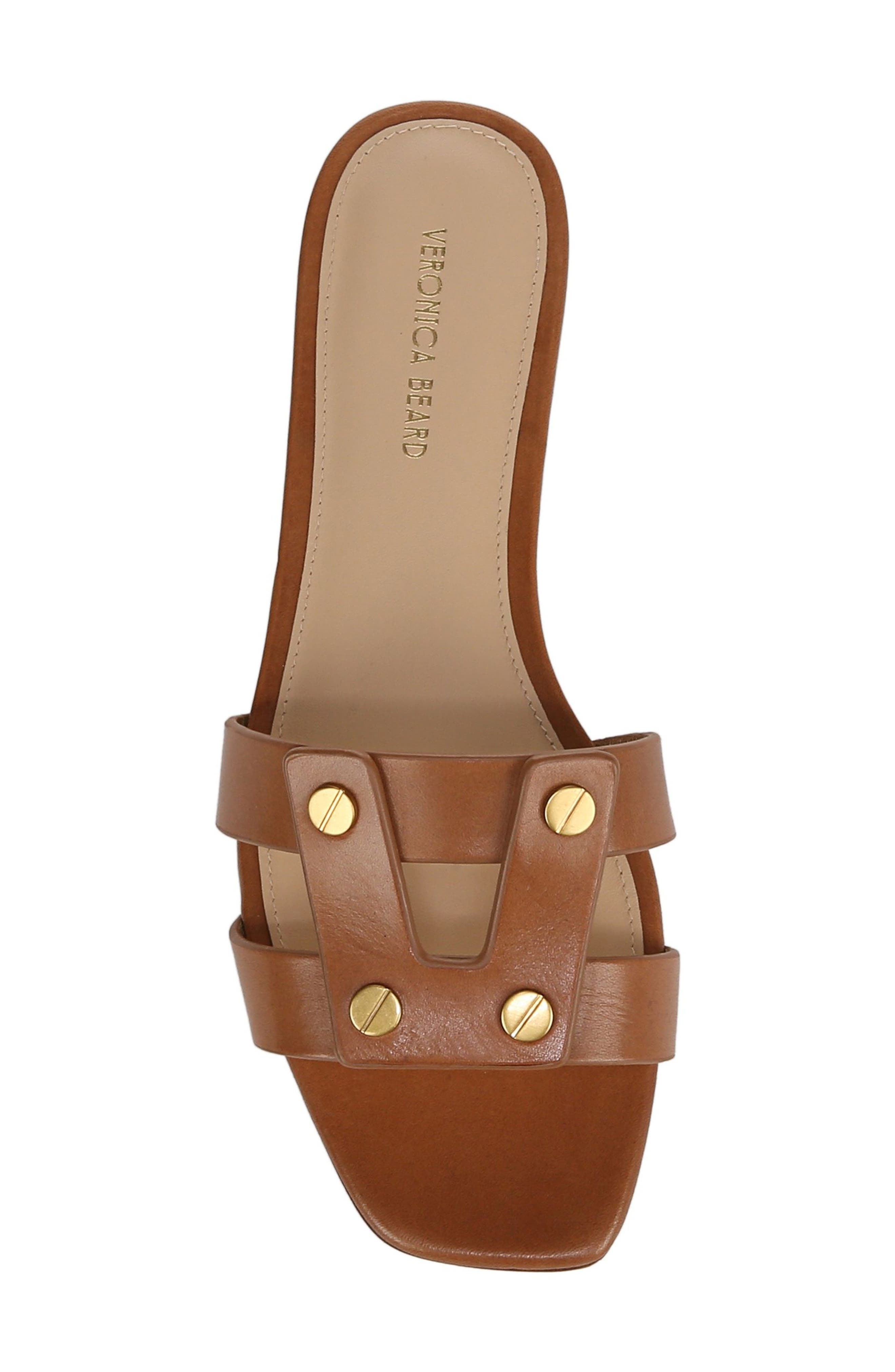 Veronica Beard Via Slide Sandal in Honey at Nordstrom - 5