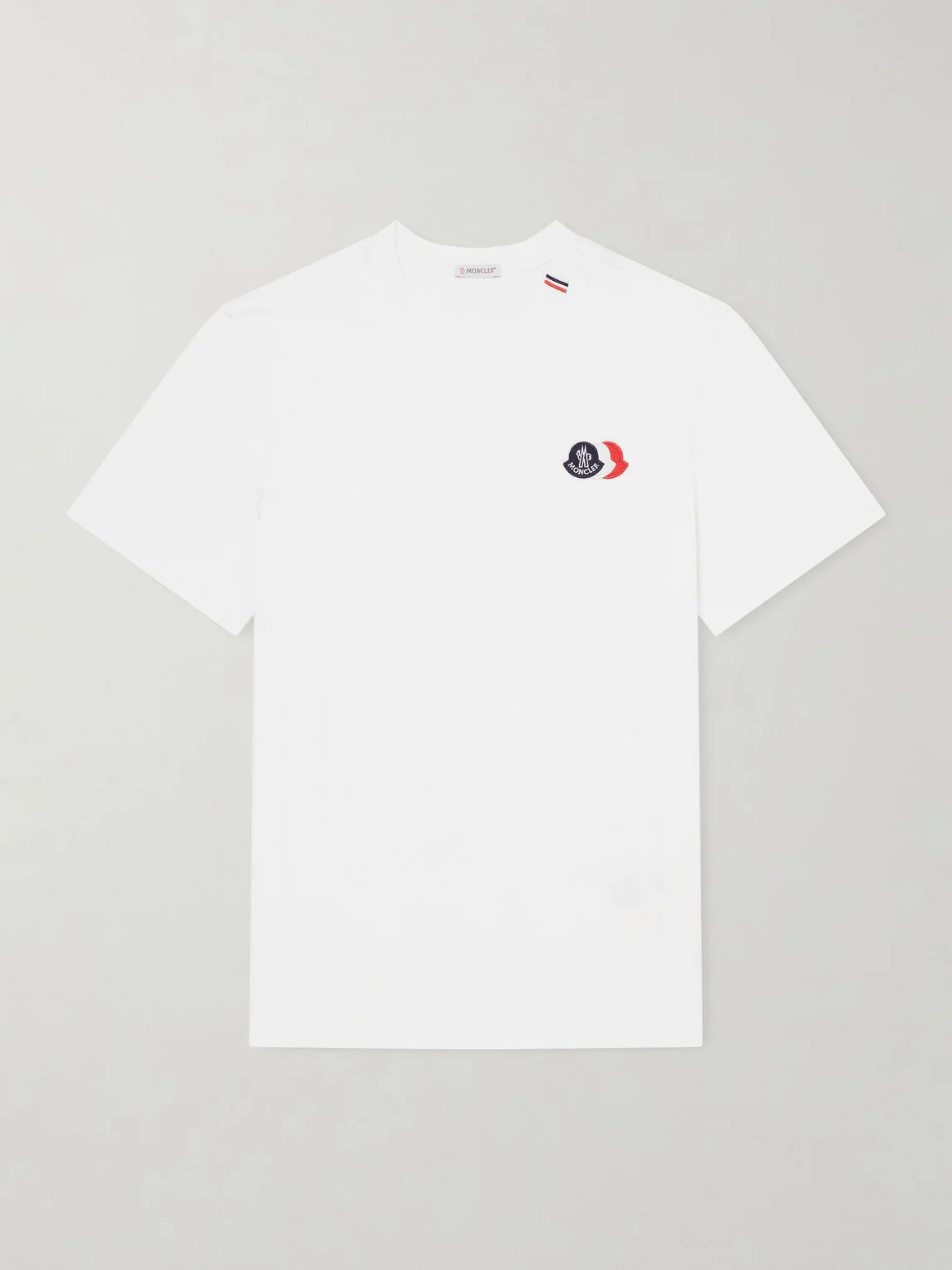 Logo-Appliquéd Cotton-Jersey T-Shirt - 1