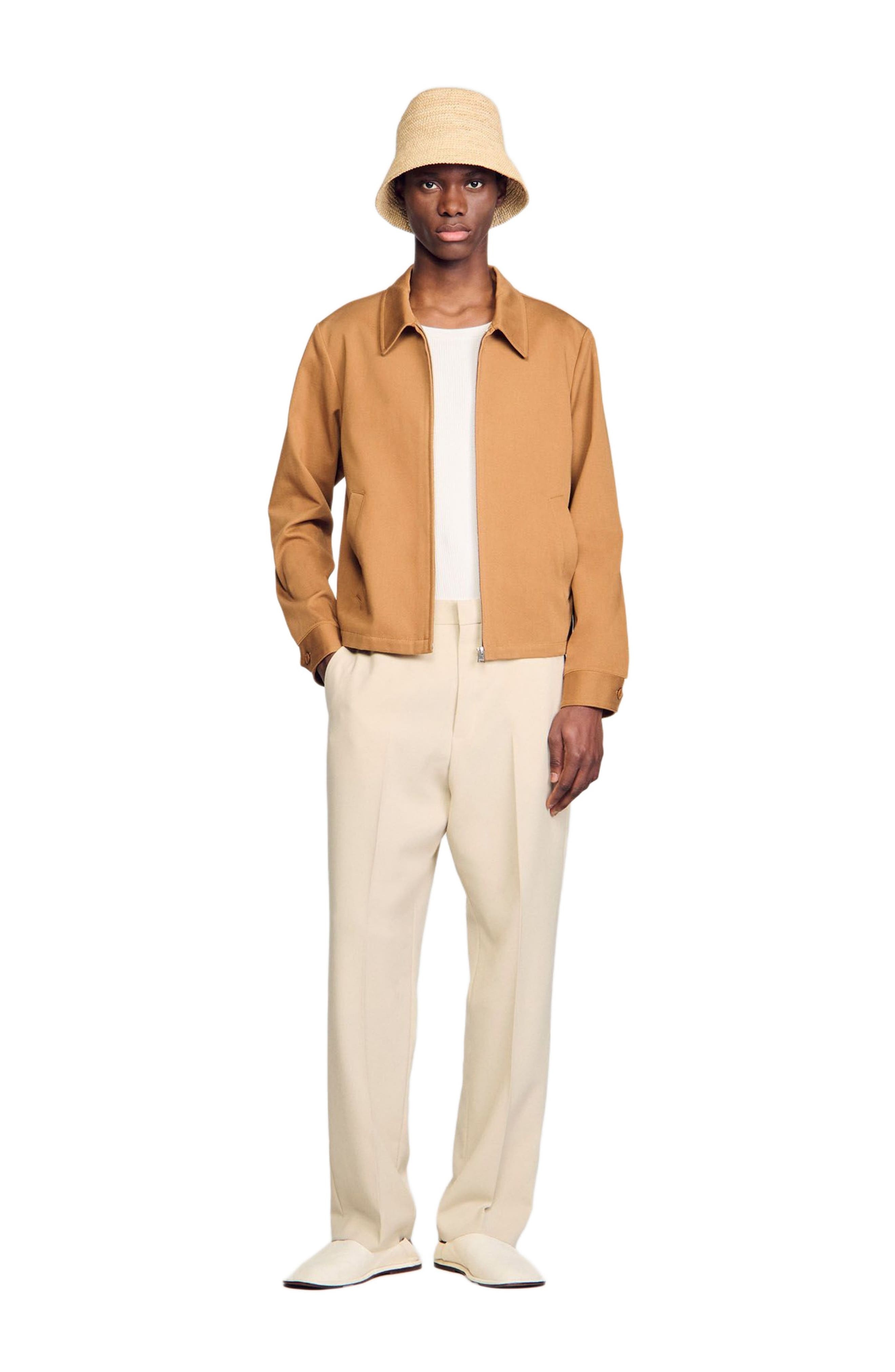 SANDRO Cotton jacket in Hazel at Nordstrom - 6
