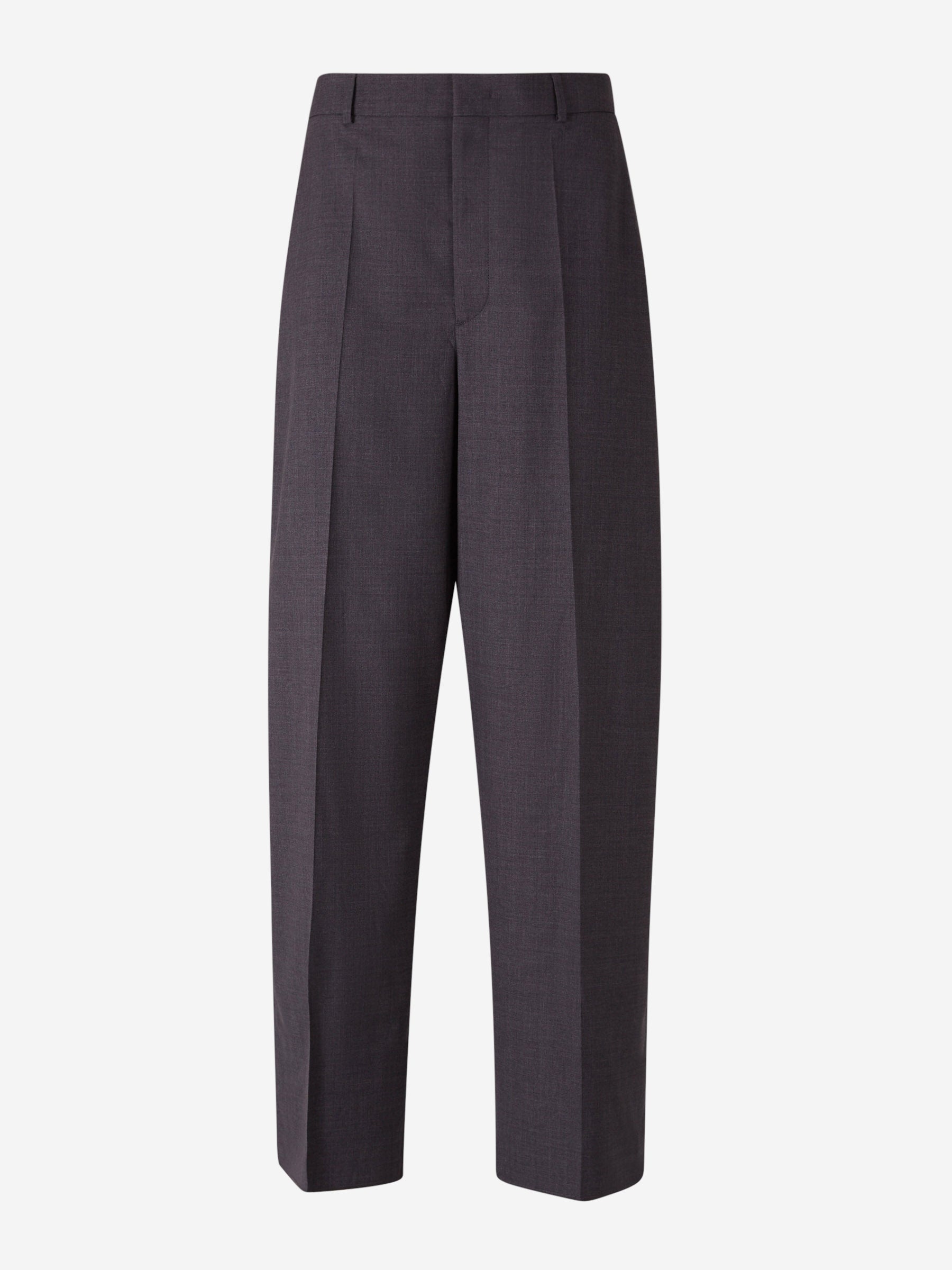 WOOL CHINO DRESS TROUSERS - 1