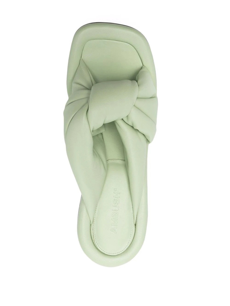 open-toe twisted strap sandals 4