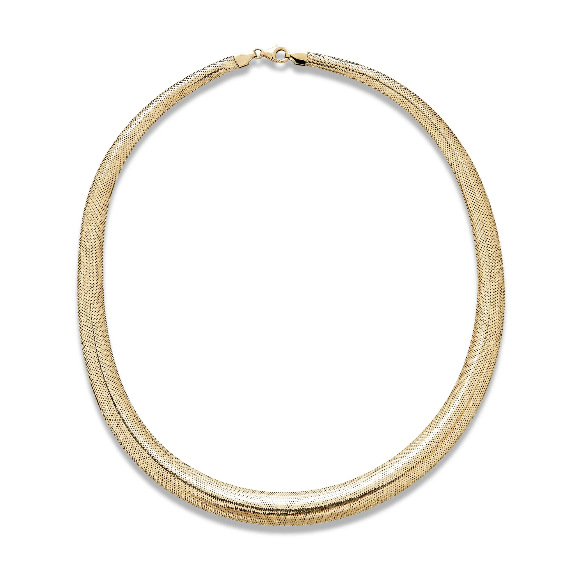 Woven In Gold Grand Collar Necklace - 1