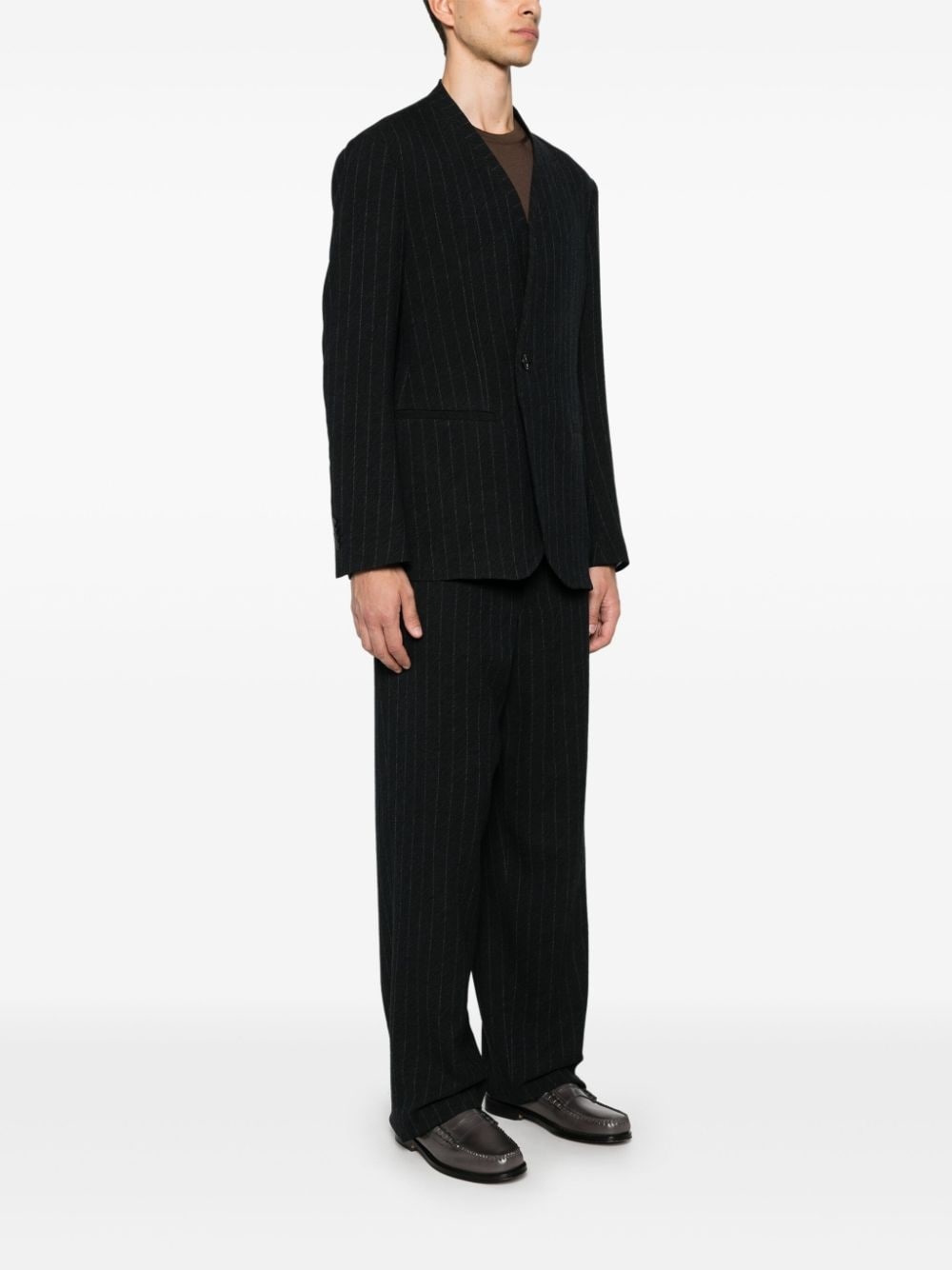pinstriped suit - 3