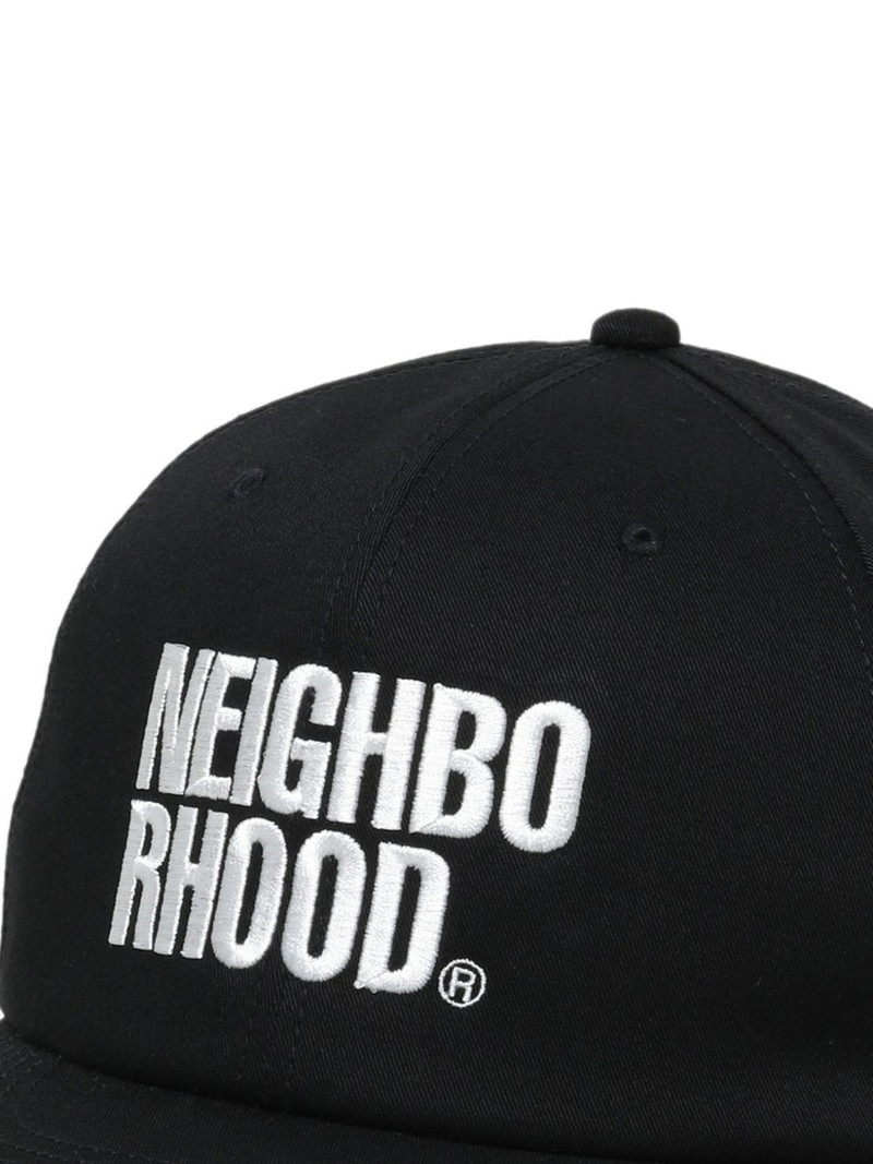 NEIGHBORHOOD logo embroidered cap outlook