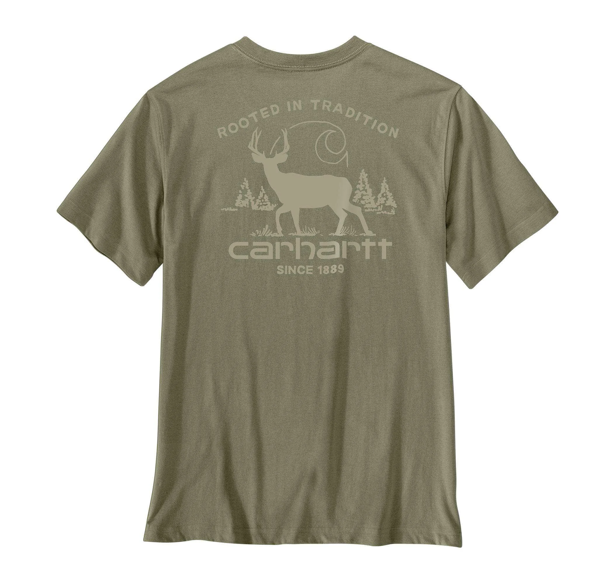 Irvine Relaxed Deer Landscape T-Shirt - 1