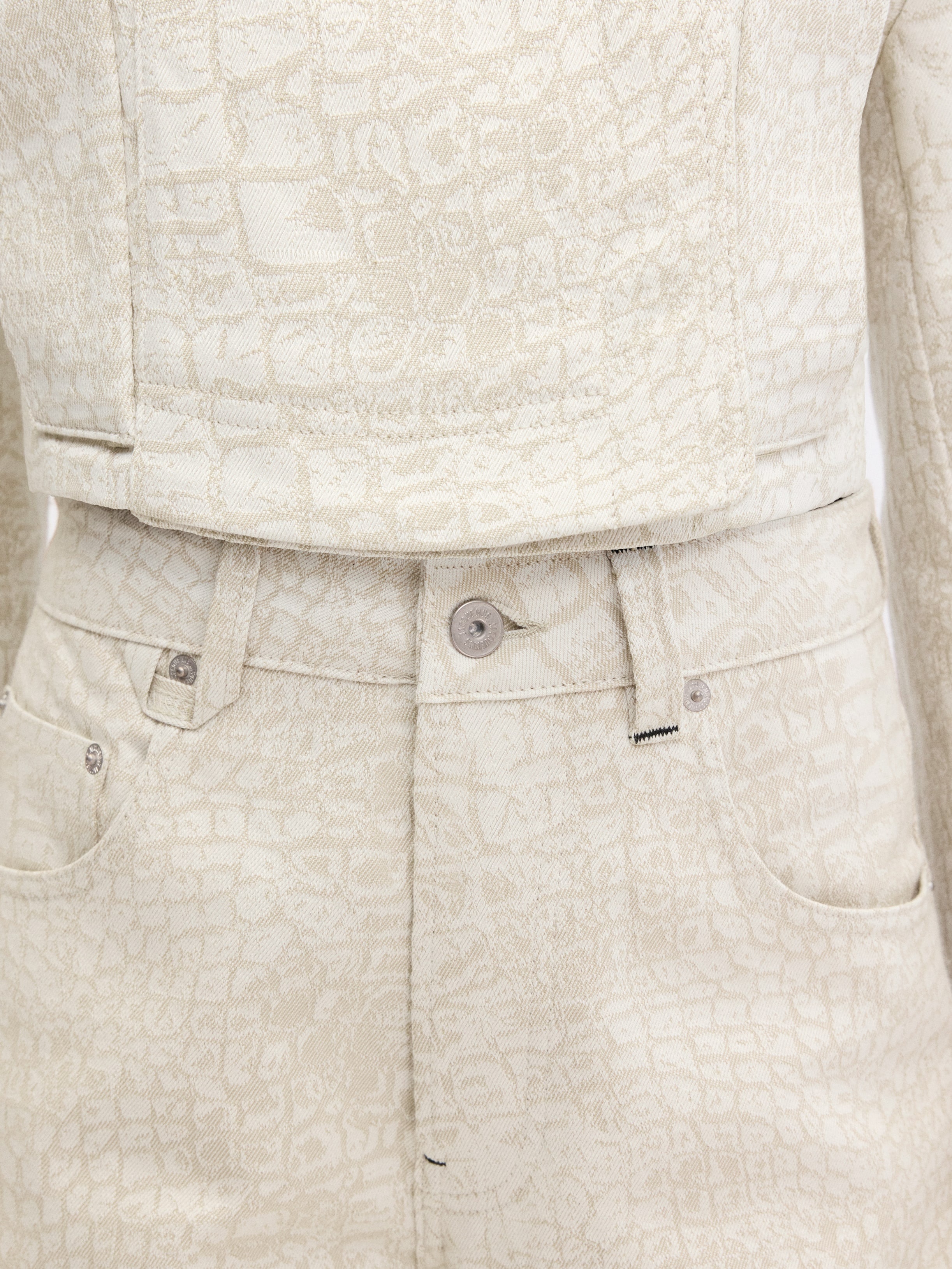 The wide de-Nîmes denim pants - 4