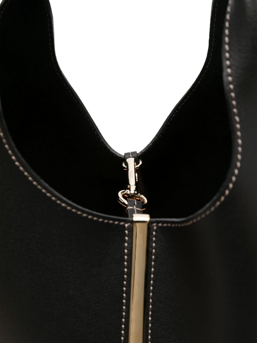 mini leather tote bag - 4