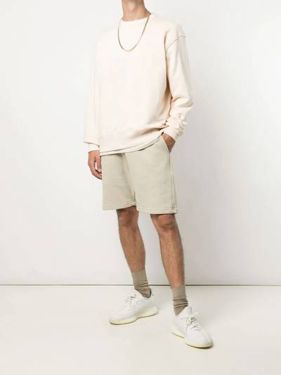 John Elliott cotton-jersey track shorts outlook