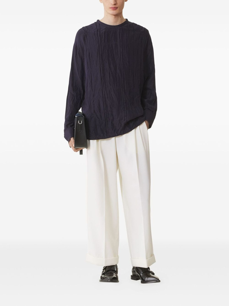 Lanvin seam-details shirt outlook