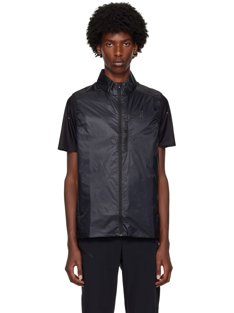 Black Weather Vest - 1