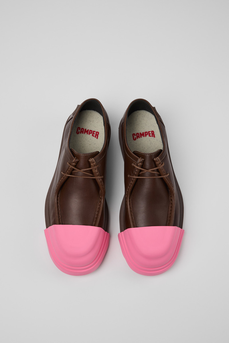 Brown Leather Shoes for Men. 4
