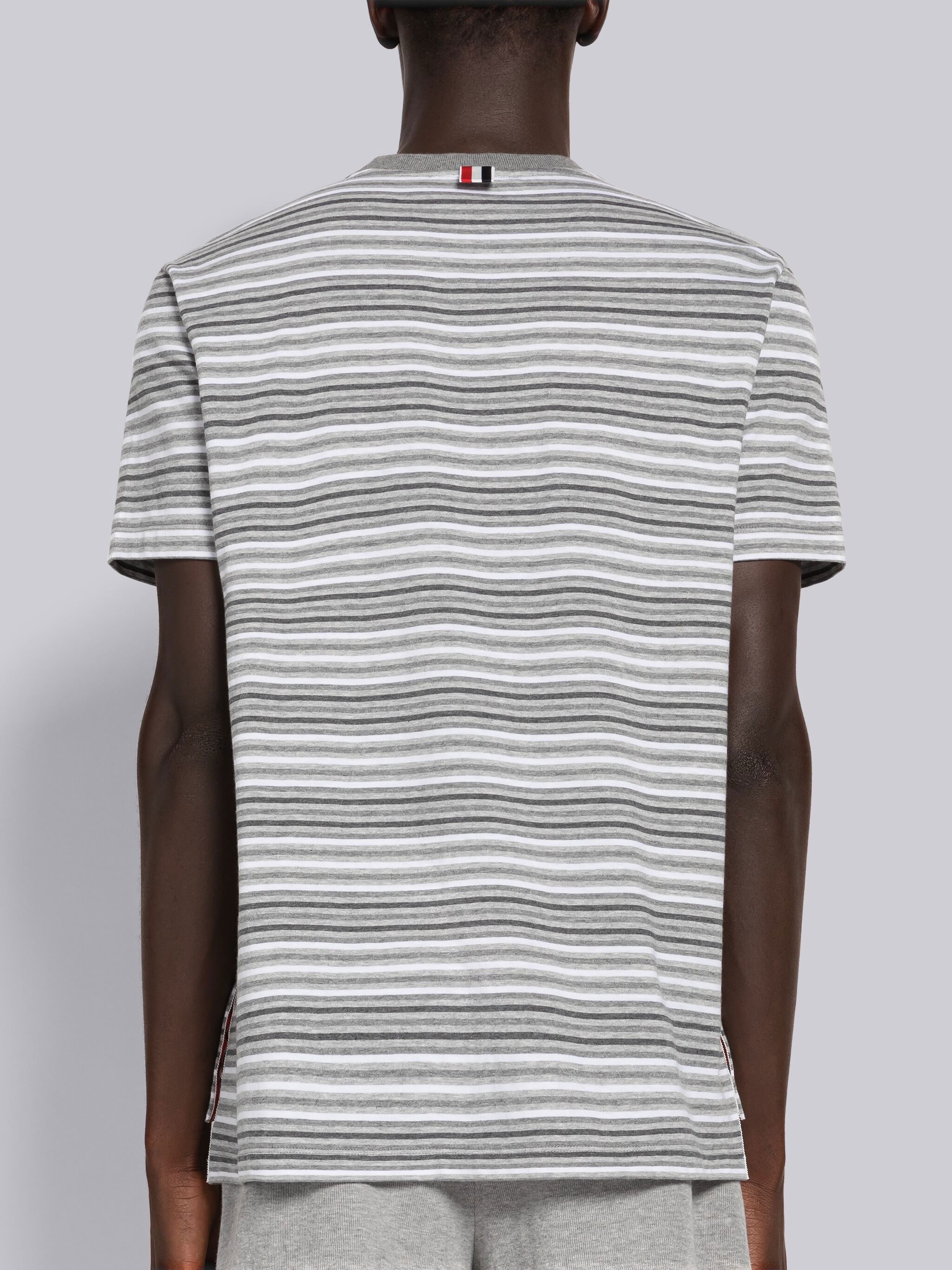 Midweight Jersey Stripe Short Sleeve Tee - 3