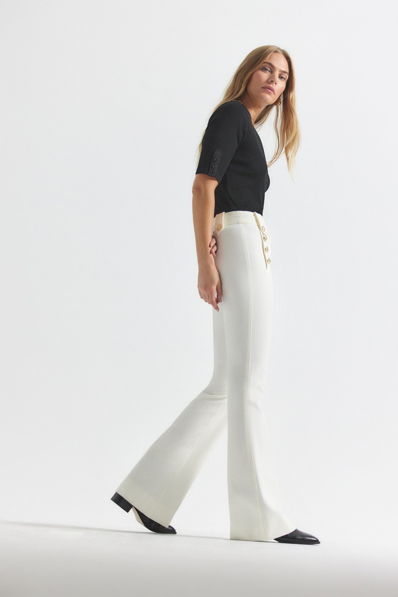 ROBERTSON FLARE TROUSERS - 2