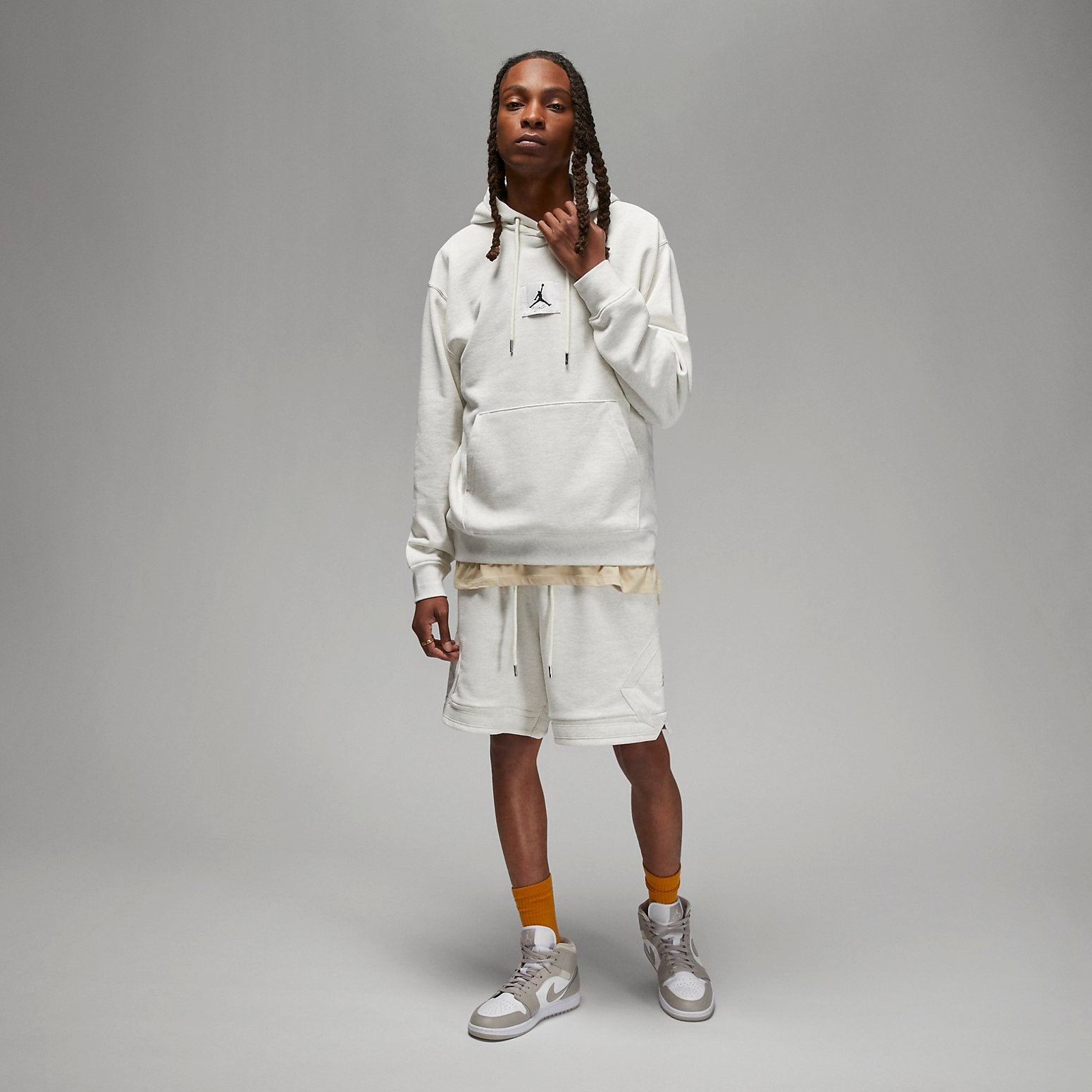 Air Jordan Fleece Hoodies 'Sail' DQ7339-134 - 5
