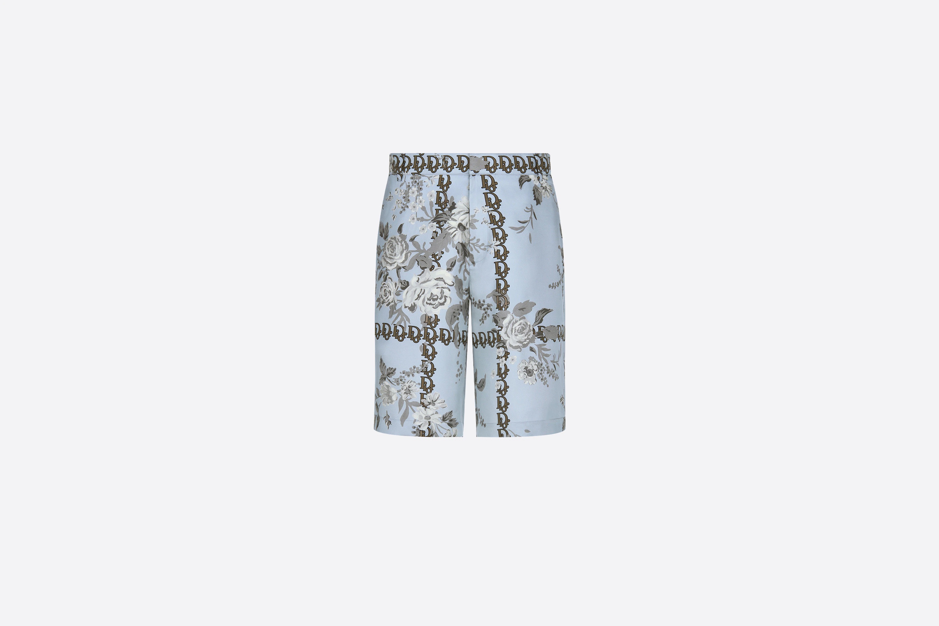 Dior Oblique Floral Bermuda Shorts - 1