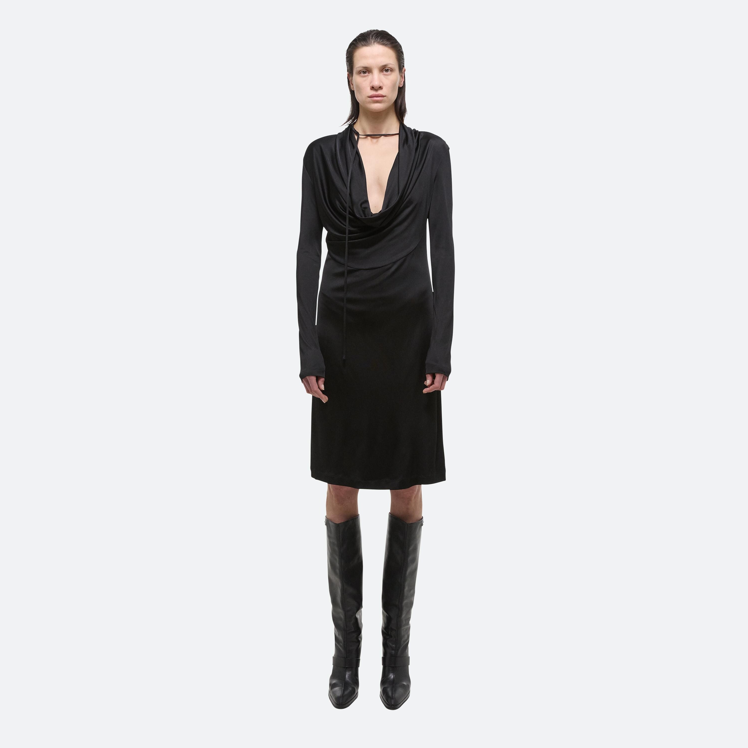 COWL DRESS - 3