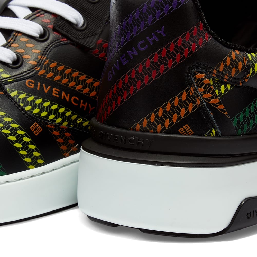 Givenchy Chain Rainbow Wing Low Sneaker - 4