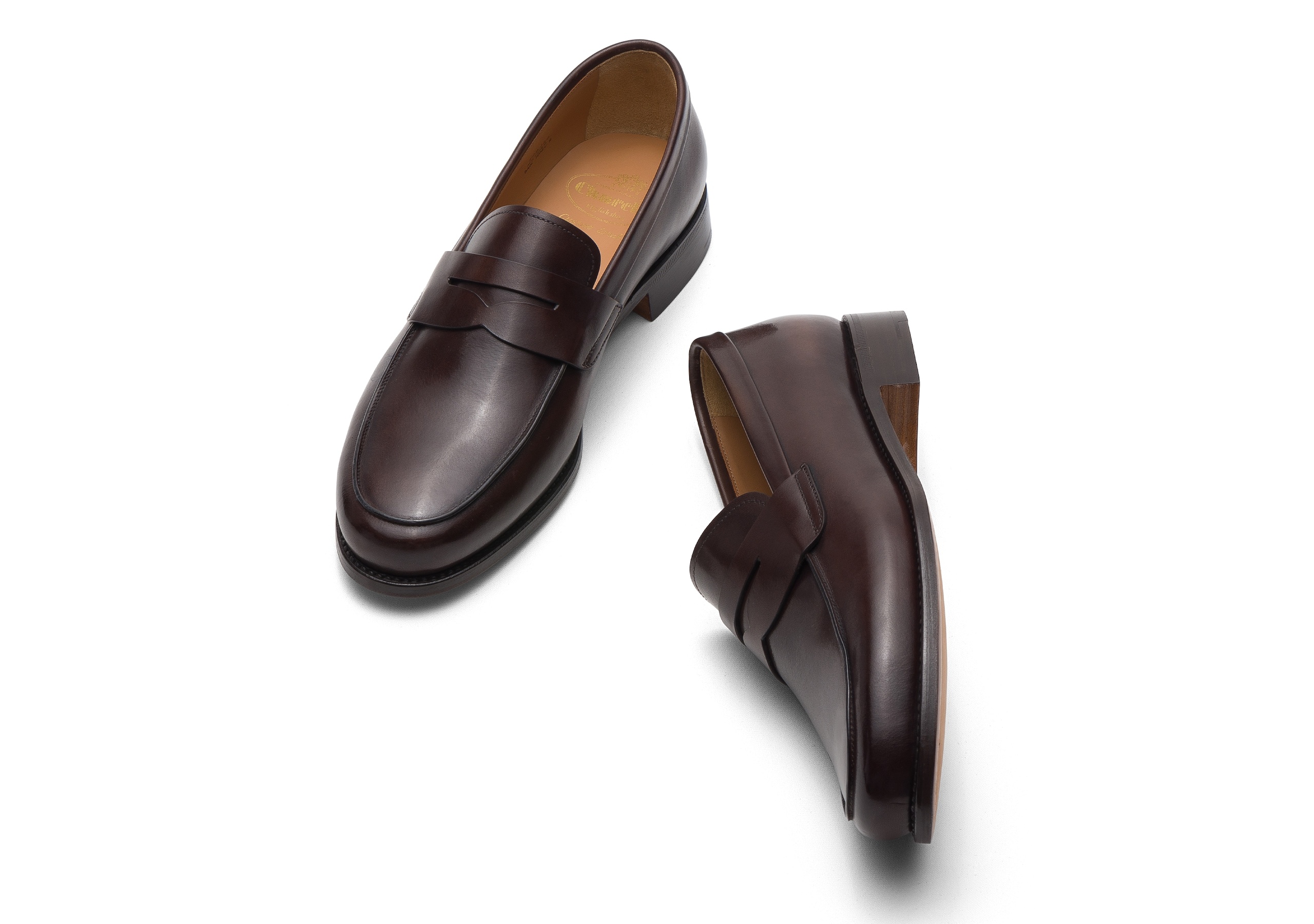 Milford
Bleached Calfskin Loafer Ebony - 2