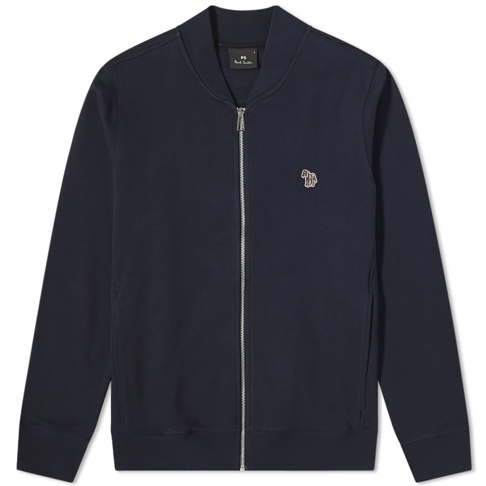 Paul Smith Zebra Zip Jersey Bomber - 1