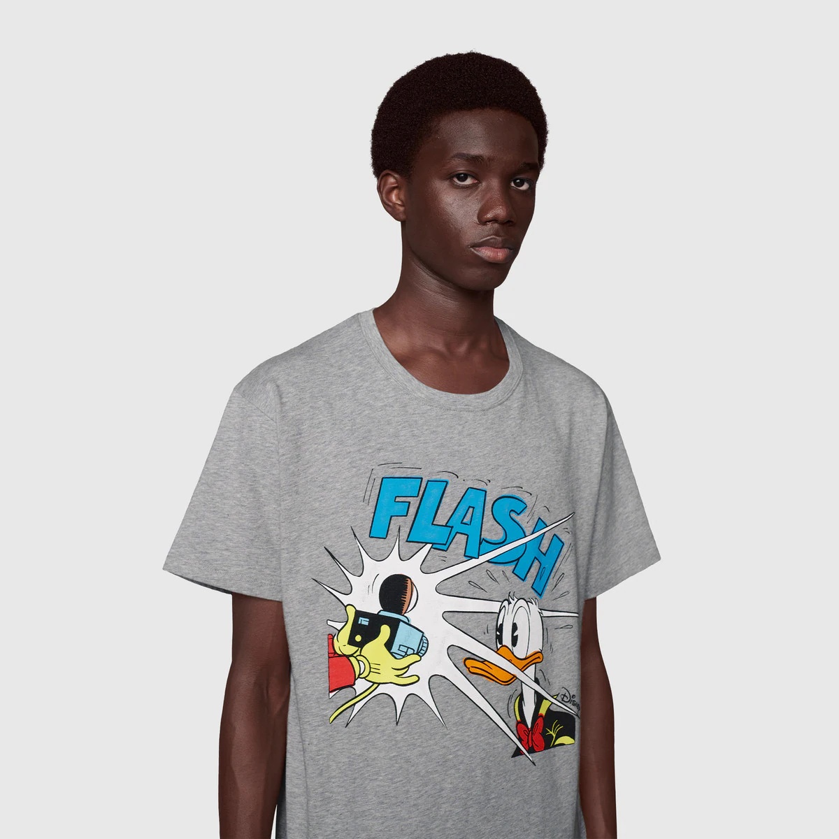 Disney x Gucci  Donald Duck print T-shirt - 5