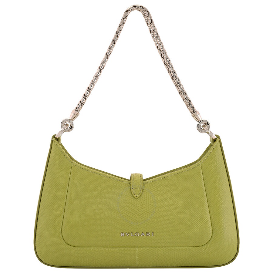 Bvlgari Small Serpenti Baia Leather Shoulder Bag - 2