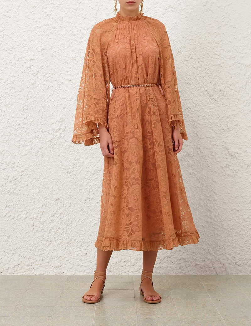 Zimmermann CAROUSEL LACE ANGEL DRESS outlook